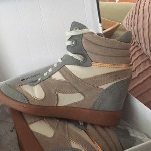 Bronx Hot See wedge sneakers